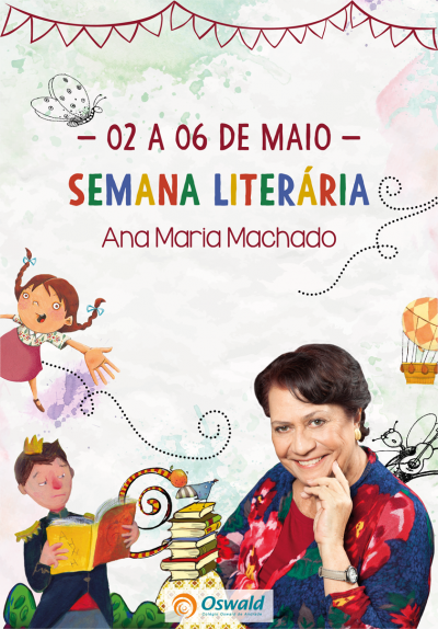 cartaz semana literaria ana maria machado