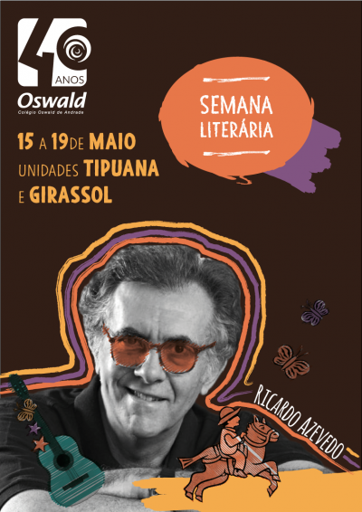 cartaz semana literaria ricardo azevedo 