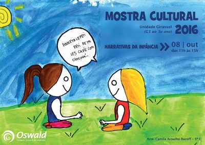 Mostra Cultural Girassol 2016 narrativas da infância