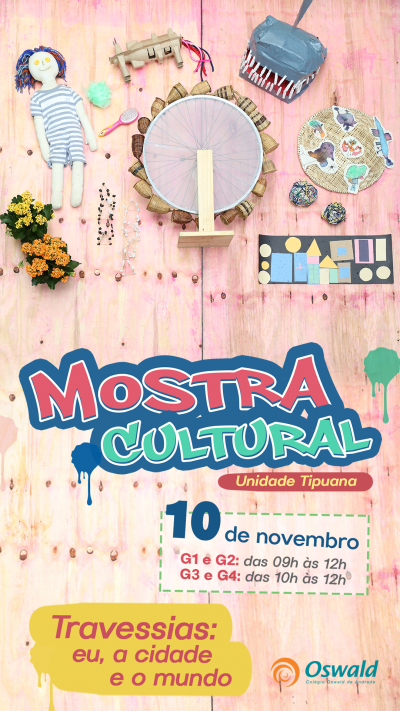 Mostra Cultural Tipuana 2017 os materiais falam